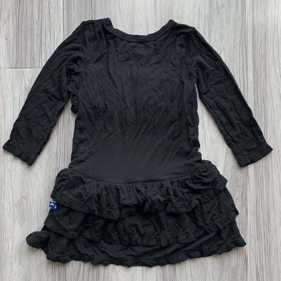 Kickee Pants Diagonal Ruffle Banner Dress - Picture 4 of 5